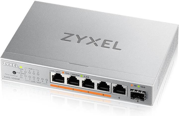 Actual product image Zyxel XMG-105HP (6 ports)