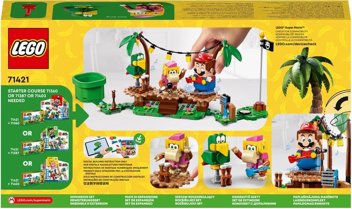 Produktbild LEGO Dixie Kongs Dschungel-Jam - Erweiterungsset (71421, LEGO Super Mario)