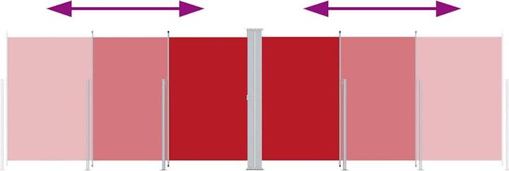 Produktbild vidaXL Seitenmarkise (6 m)