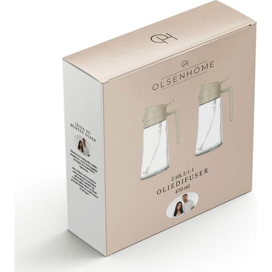 Konjac Sponge, Piastra per capelli, Usorteret OH 2-i-1 Dozownik oleju 470ml 2 pak