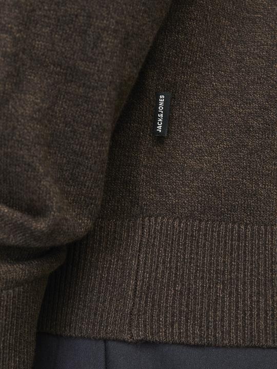 Produktbild Jack & Jones Einfarbig Strickpullover mit Halber Reissverschluss Strickpullover mit Halber Reissverschluss (XXL)