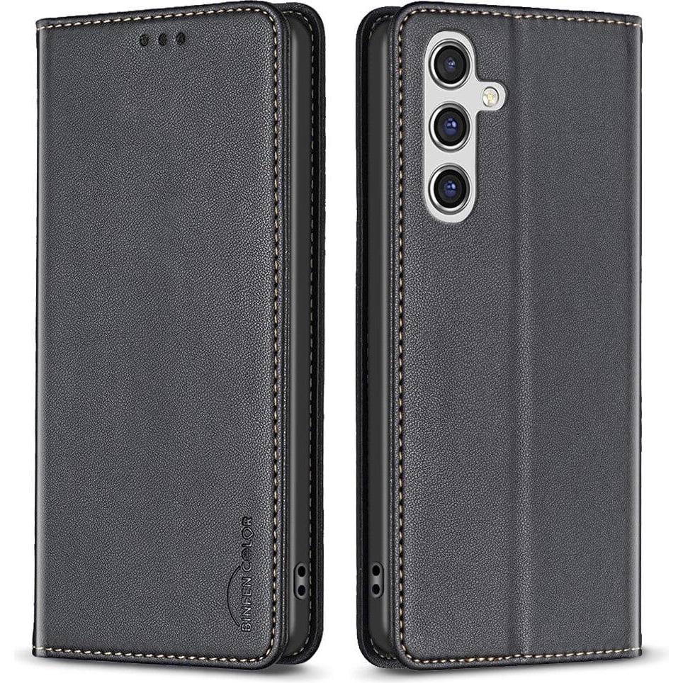 Binfen Color Galaxy A56 - BINFEN Flip Case Hülle (Samsung Galaxy A56), Smartphone Hülle, Schwarz