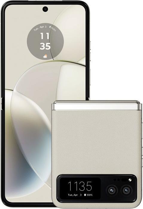 Actual product image Motorola Razr 40 (256 GB, Vanilla cream, 6.90", SIM + eSIM, 5G)