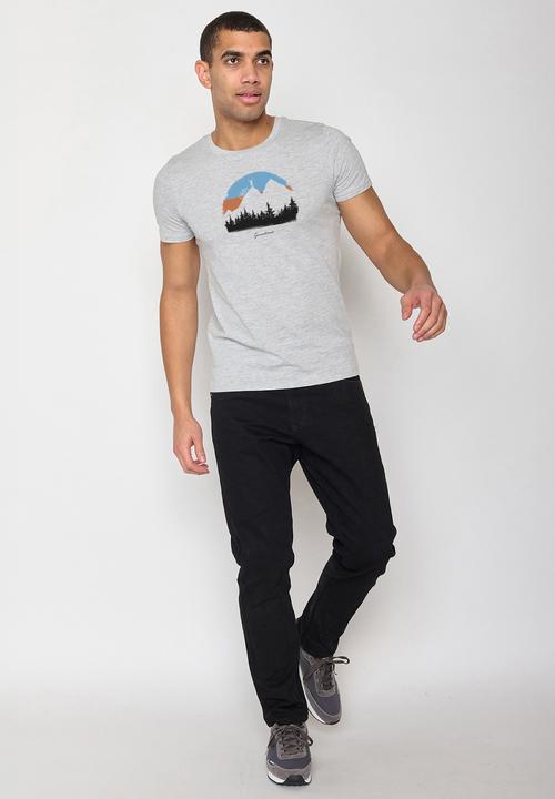 Actual product image Greenbomb T-Shirt Nature Forest Happy (M)