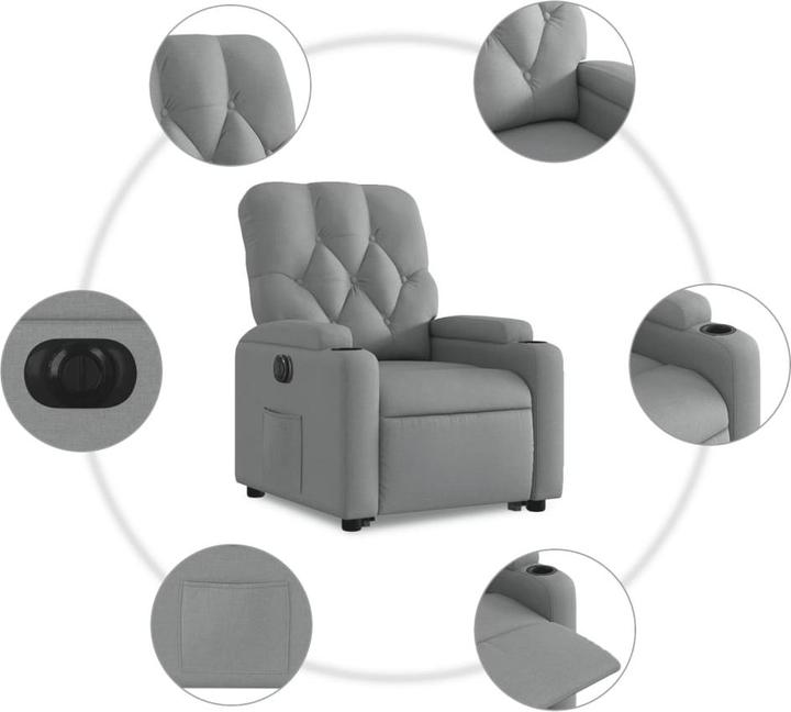 Actual product image vidaXL Relaxsessel mit Aufstehhilfe