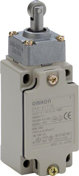 Image du produit Omron Industrial Automation Interrupteur de fin de course, poussoir à galet