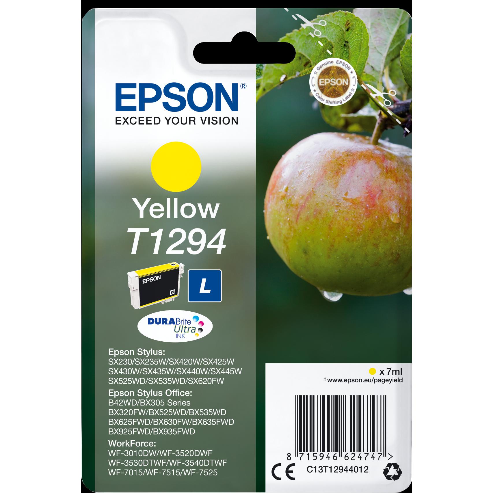 Epson, Druckerpatrone, Ink Cartr Durabrite Yellow (Y)