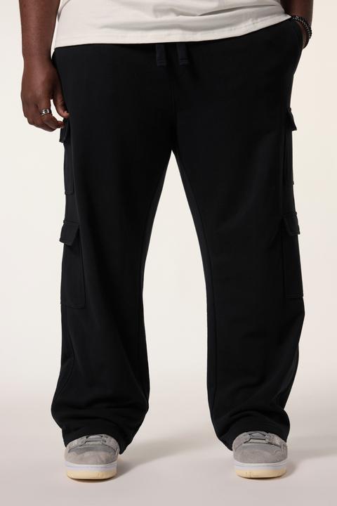 Produktbild Sthuge Sweat-Cargohose, Baggy Fit, Elastikbund, Cargotaschen (XL)