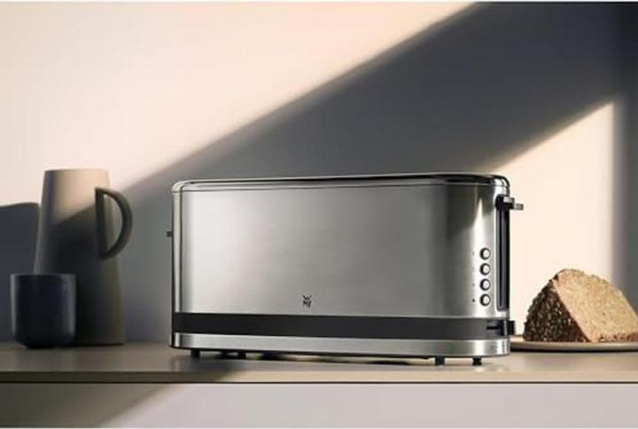Actual product image WMF KITCHENminis long slot toaster 2-slice with bread roll attachment
