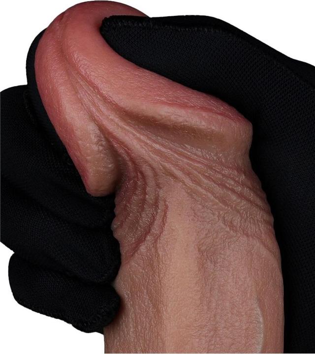 Actual product image Lovetoy Two-layer silicone dildo 22.5 cm