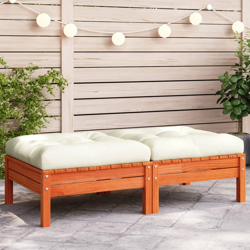 VidaXL, Gartenlounge, 10-tlg. Garten-Lounge-Set mit Kissen