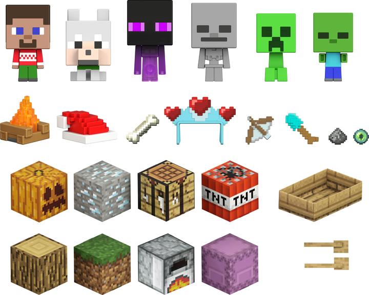 Produktbild Hot Wheels Minecraft Mob Head Minis