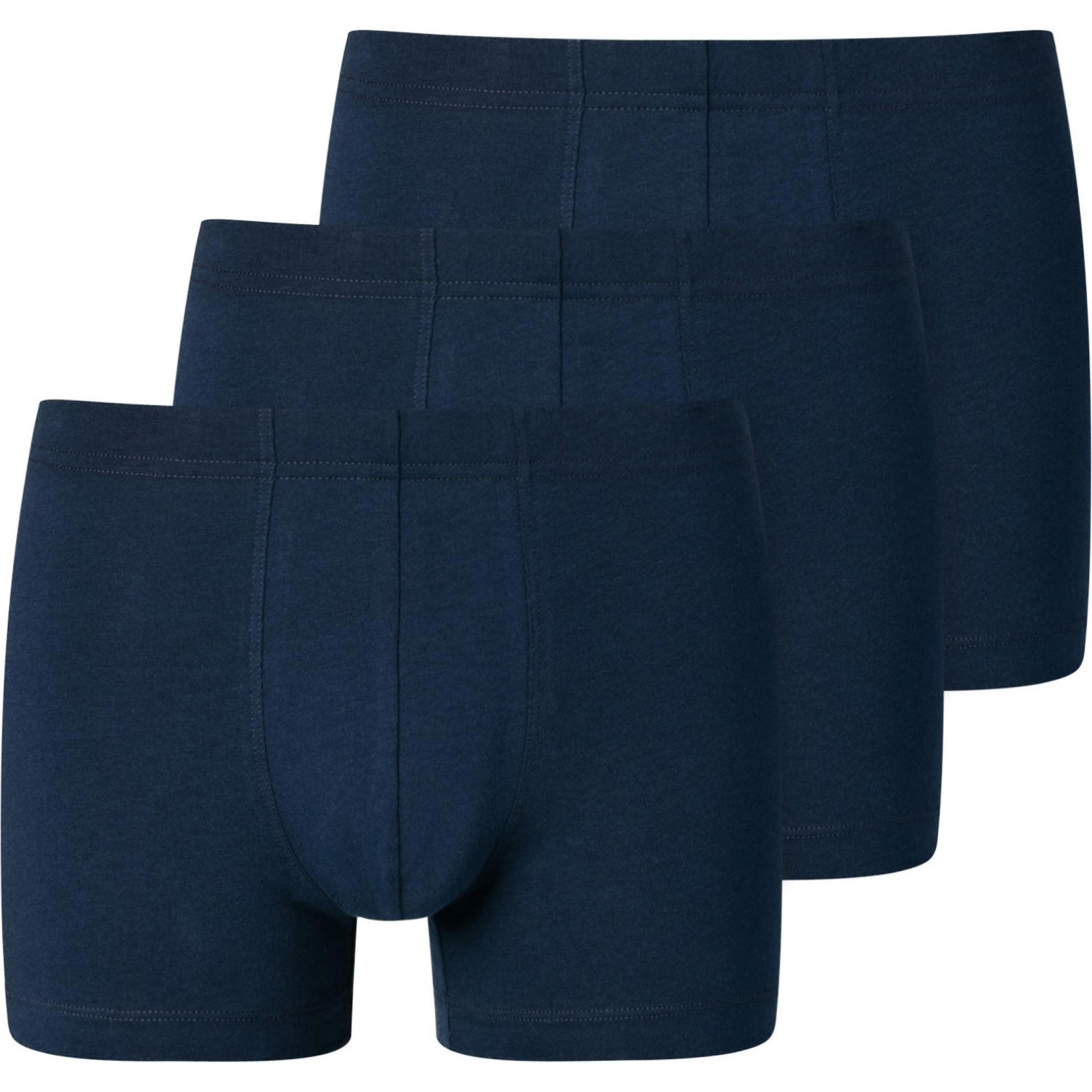 Schiesser, Herren, Unterhosen, Essentials, Blau, (L, 3er Pack)