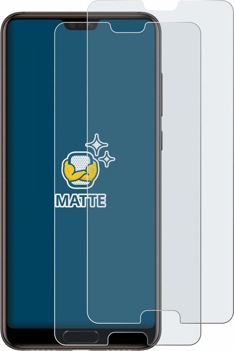 Actual product image BROTECT Anti-glare screen protector matt (2 Piece, Huawei P20)