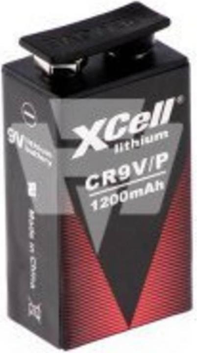 Hückmann 9v Lithium Batterie 131347 1200mAh für Rauchmelder (1 Stk., 9V Block, 1200 mAh)