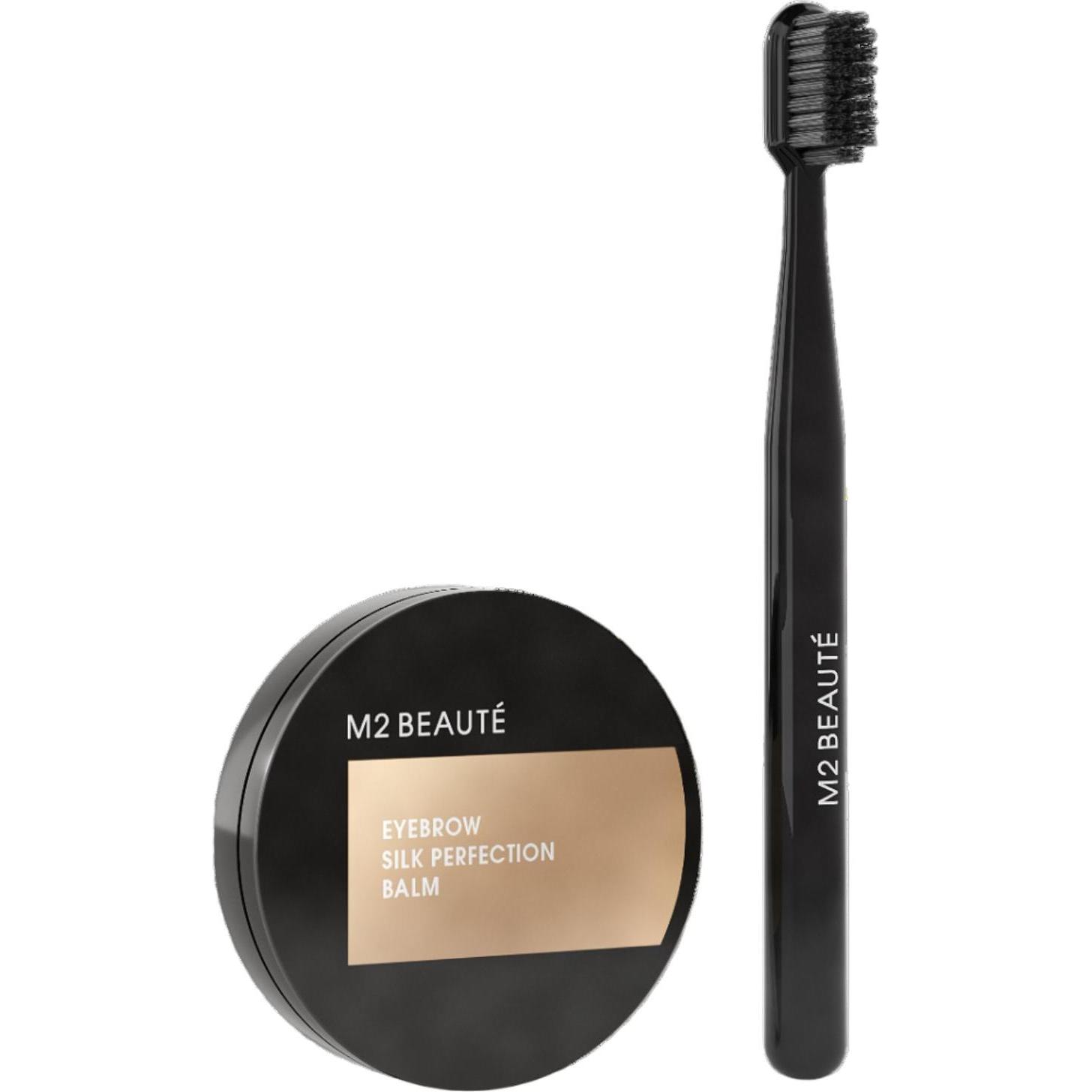 M2 Beauté, Augenbrauengel, - Eyebrow Silk Perfection Balm