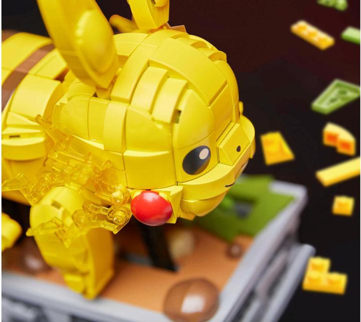 Actual product image Mega Construx Pokémon Motion Pikachu