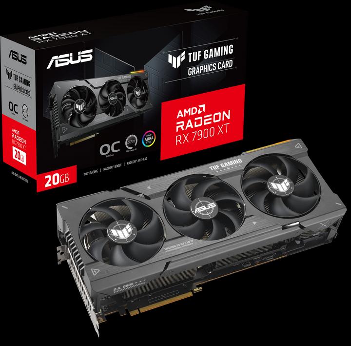 Image du produit ASUS Radeon TUF GAMING RX 7900 XT OC Edition (20 Go)