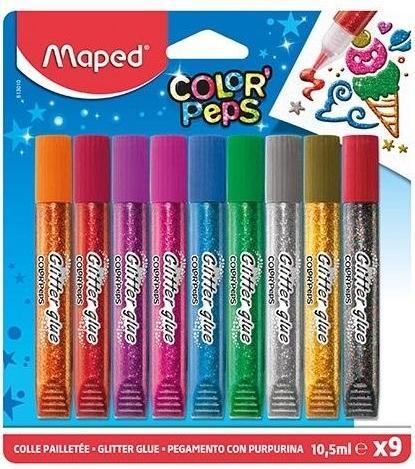 Produktbild Maped Glitzerstifte Color Peps (Mehrfarbig, 9 x)