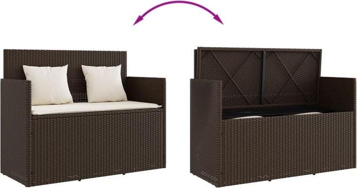 Image du produit vidaXL Ensemble salon de jardin 10 pièces avec coussins