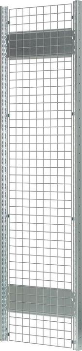 Actual product image Schulte Lagertechnik Wire mesh rear panel MULTIplus bright galvanised