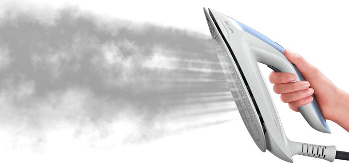 Actual product image Philips PSG8030/20 steam ironing station SteamGlide Elite soleplate Blue (2700 W, 600 g/min)
