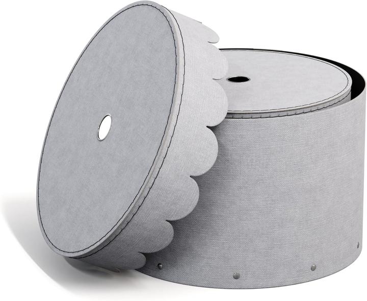 Immagine prodotto Bigso 2er-Set Runde Aufbewahrungsboxen mit Deckel (2x)