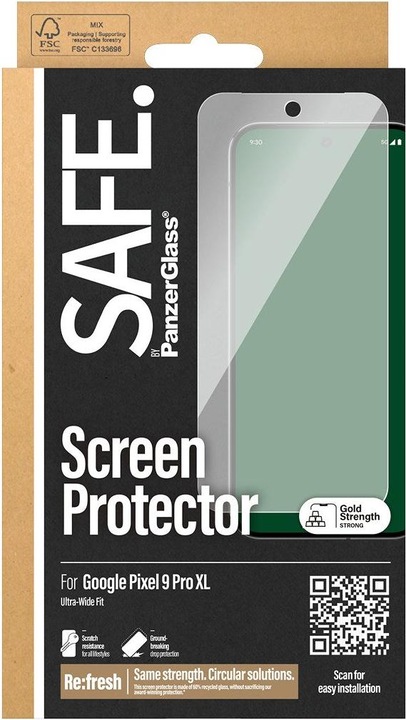 Actual product image Safe Ultra-Wide Fit (1 Piece, Google Pixel 9 Pro XL)