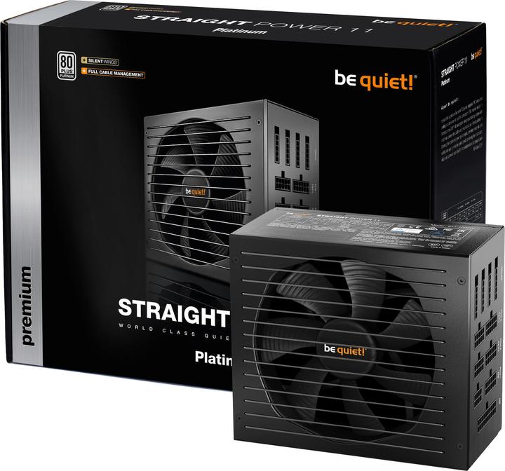 Actual product image be quiet! Straight Power 11 Platinum (1200 W)