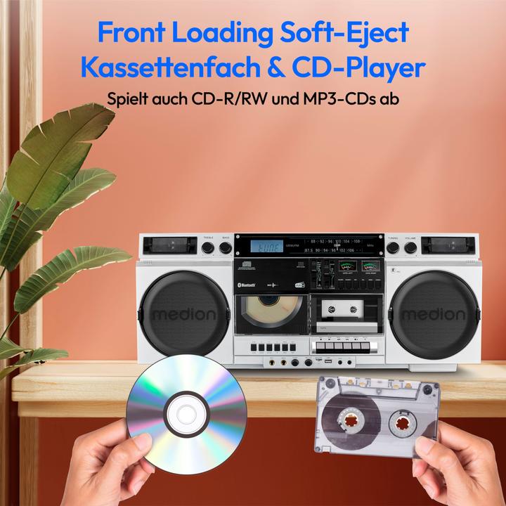 Actual product image Medion Life P66538 (DAB+, FM, PLL, Bluetooth)