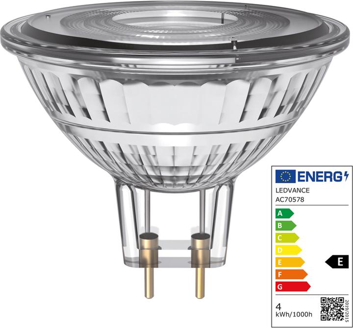 Actual product image Osram LED Leuchtmittel LED SUPERSTAR MR16 12 V 3.4W 927 GU5.3 Dimmbar Warm weiss 4099854457012 (GU5.3, 345 lm, 1x)