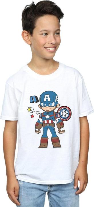 Produktbild Captain America Sketch TShirt Jungen (128)