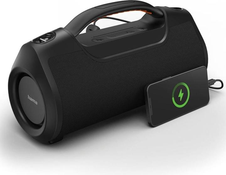 Actual product image Hama Bluetooth speakers 00188236 Soundbarrel 2.0 Black (12 h)