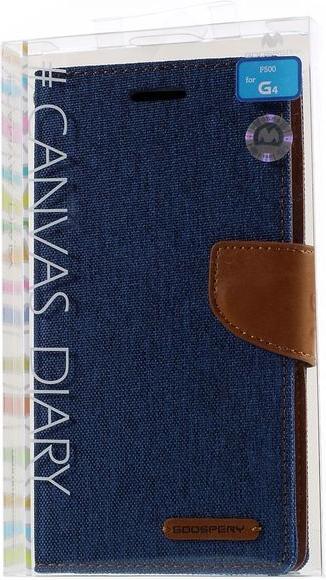 Actual product image Goospery Canvas Diary Series (LG G4)