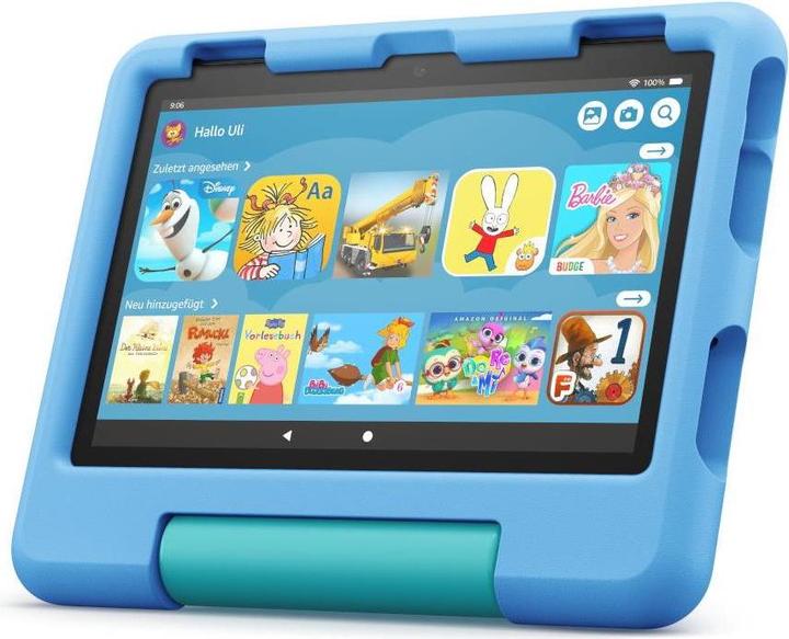 Produktbild Amazon Fire HD 8 Kids (2022) inkl. Hülle (8", 32 GB, Blue)