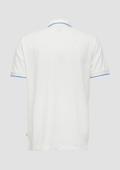 Produktbild S.Oliver Polo-Shirt Poloshirt aus Piqué mit Stickerei und Ford®-Artwork (L)