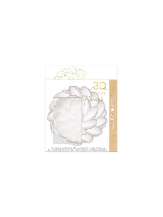 Produktbild ScrapCooking 3D Silikonform Saint Honoré Blüte D18cm (18 cm)