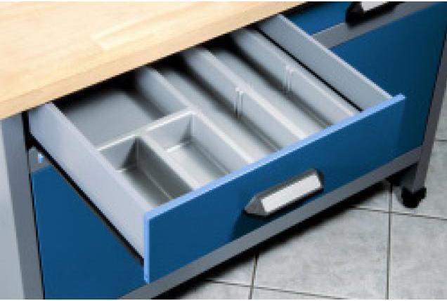 Actual product image Küpper drawer partitioning