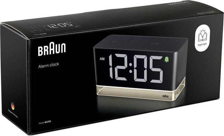 Produktbild Braun BC 27 BEU Digitaler LED Wecker (67128)