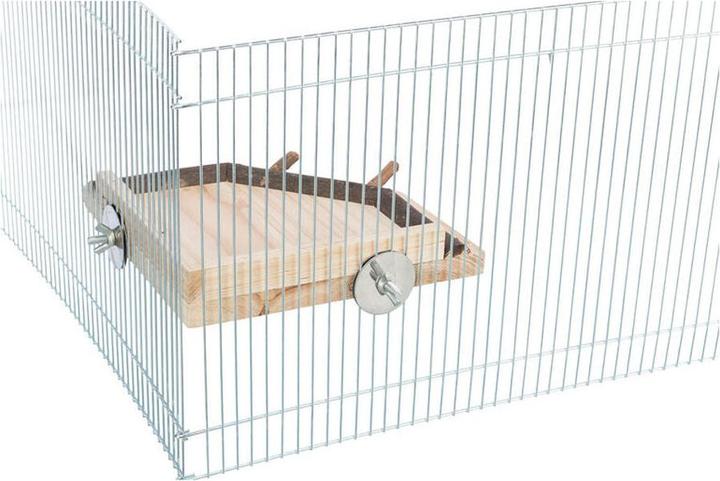 Immagine prodotto Trixie Area di atterraggio con posatoi, legno, 19 × 19 cm