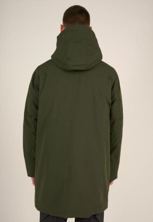 Produktbild KnowledgeCotton Apparel Long Soft Shell Jacket Climate Shell Forest Night (M)