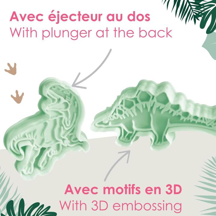 Produktbild ScrapCooking 2er Set Ausstechformen Dino