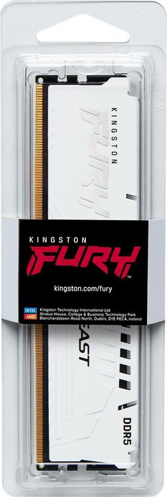 Produktbild Kingston FURY Beast (1 x 16GB, 6000 MHz, DDR5-RAM, DIMM)
