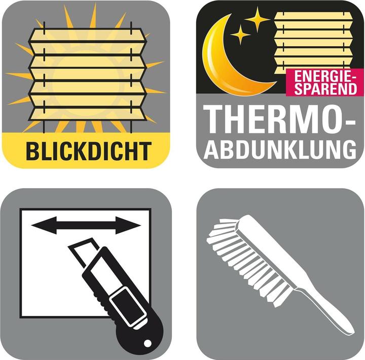 Produktbild Gardinia Easyfix Plissee Day + Night (80 x 130 cm)