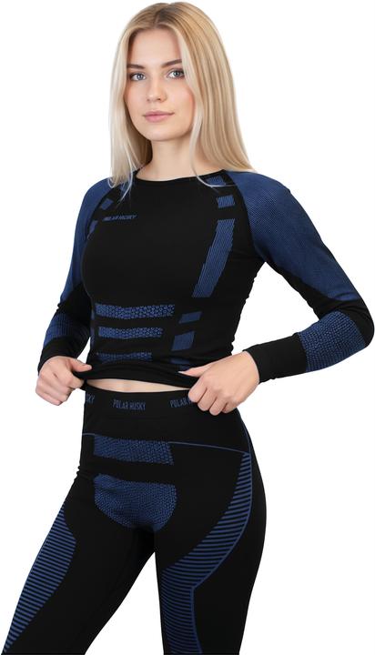 Produktbild Normani 2 x Thermounterhose Lange Skiunterwäsche für Damen - 9876 (36, 38)