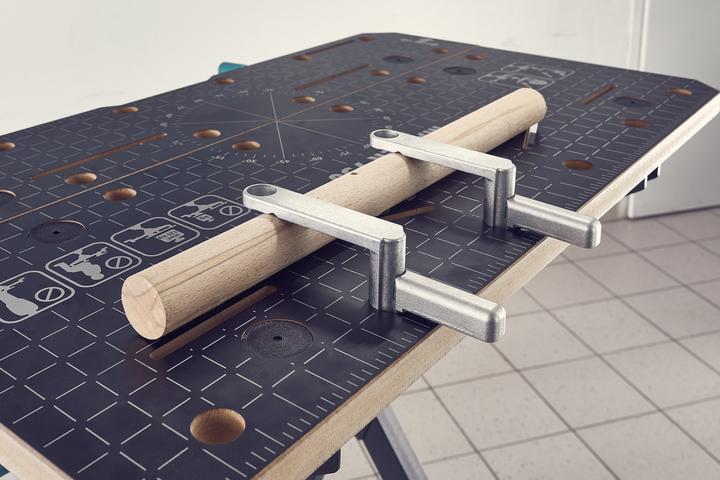 Actual product image wolfcraft 1 MASTER 750 ERGO clamping table (68 cm, 70 cm)