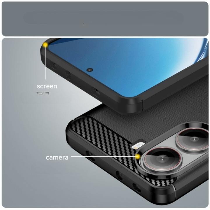 Produktbild Cover-Discount Metall Carbon Look (Xiaomi Poco X7 Pro)