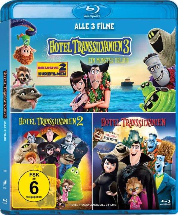 Actual product image Sony Hotel Transylvania 1-3 (Blu-ray, German)
