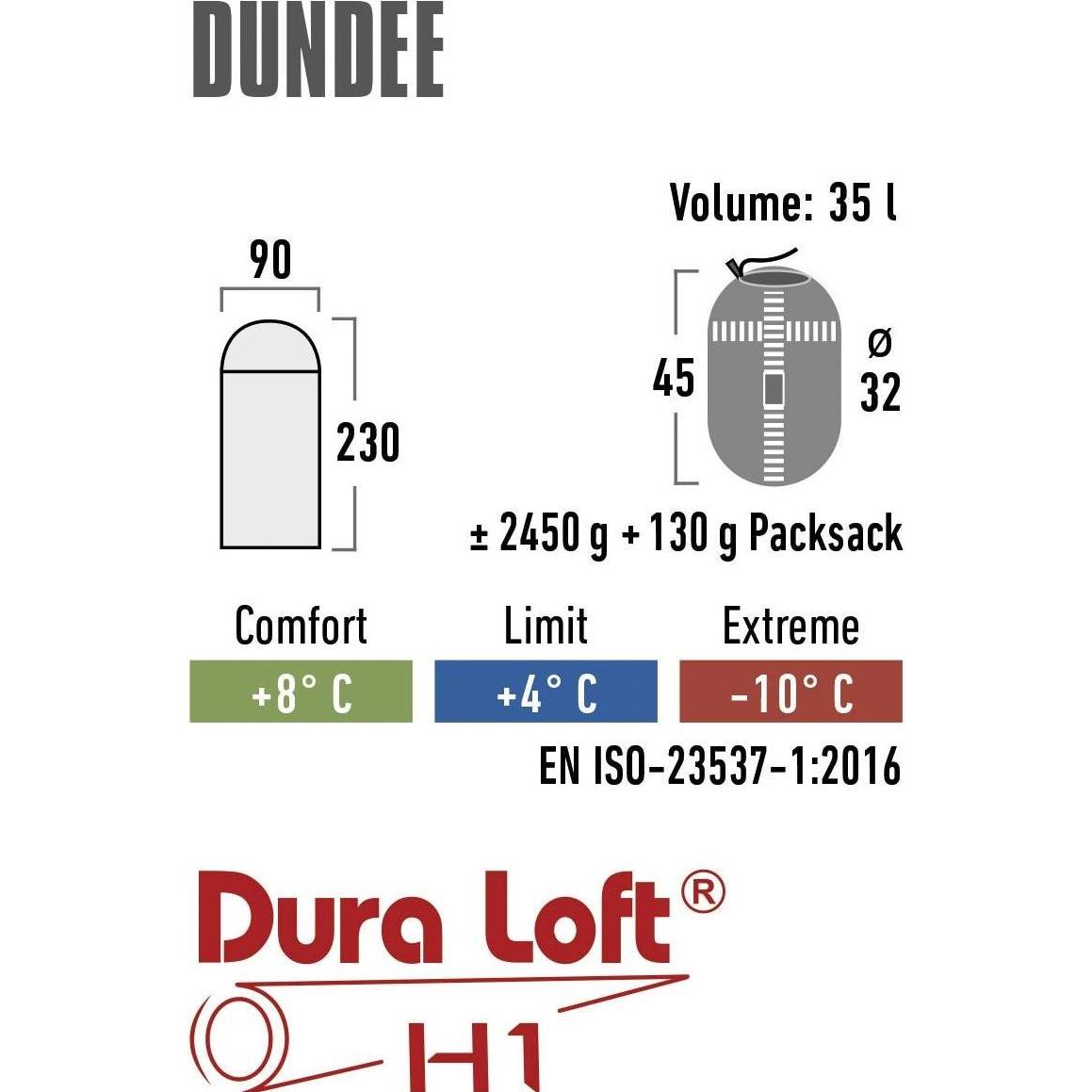 Thumbnail - High Peak, Schlafsack, (230 cm)