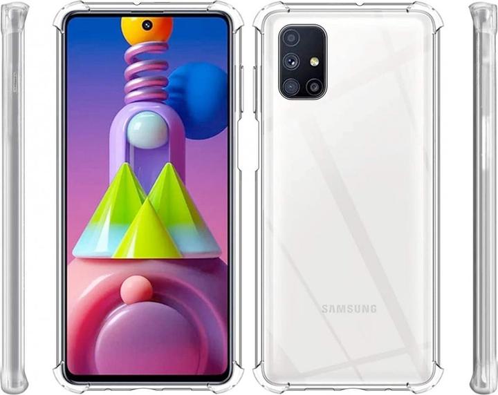 Produktbild Screenguard Samsung Galaxy M51 Hülle Crystal Soft Airbag Bumper (Samsung Galaxy M51)